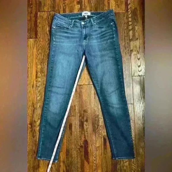 PAIGE Verdugo Ankle Skinny Jean in Nottingham - Picture 6 of 12
